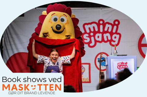 Book maskotshow ved Maskotten.dk